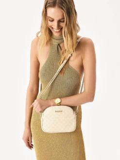 Skórzana crossbody w monogramy KAZAR