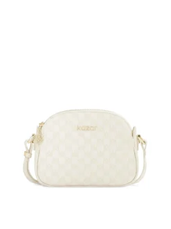 Skórzana crossbody w monogramy KAZAR