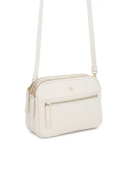 Skórzana torebka crossbody na pasku