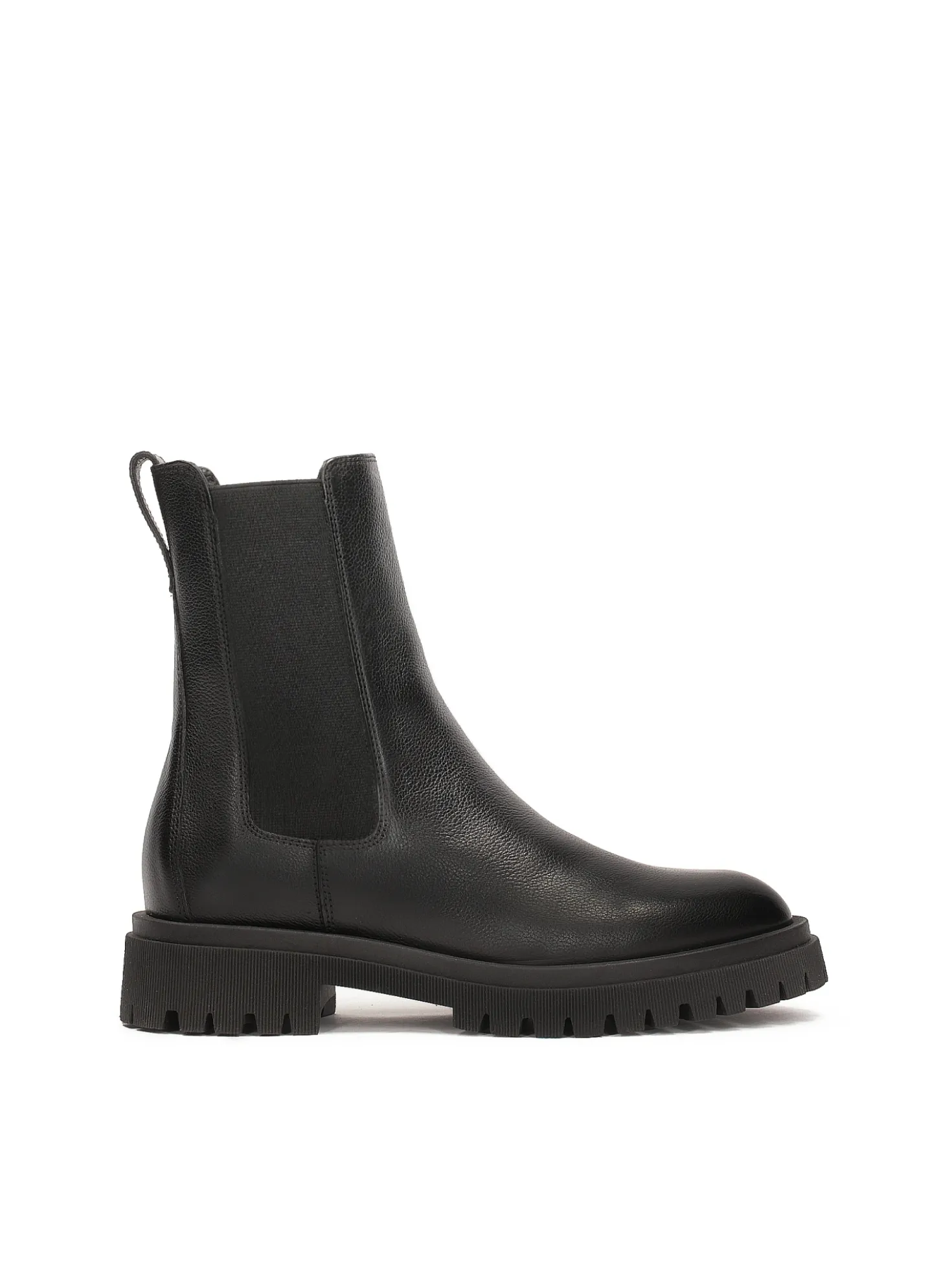 Skórzane botki typu chelsea boots