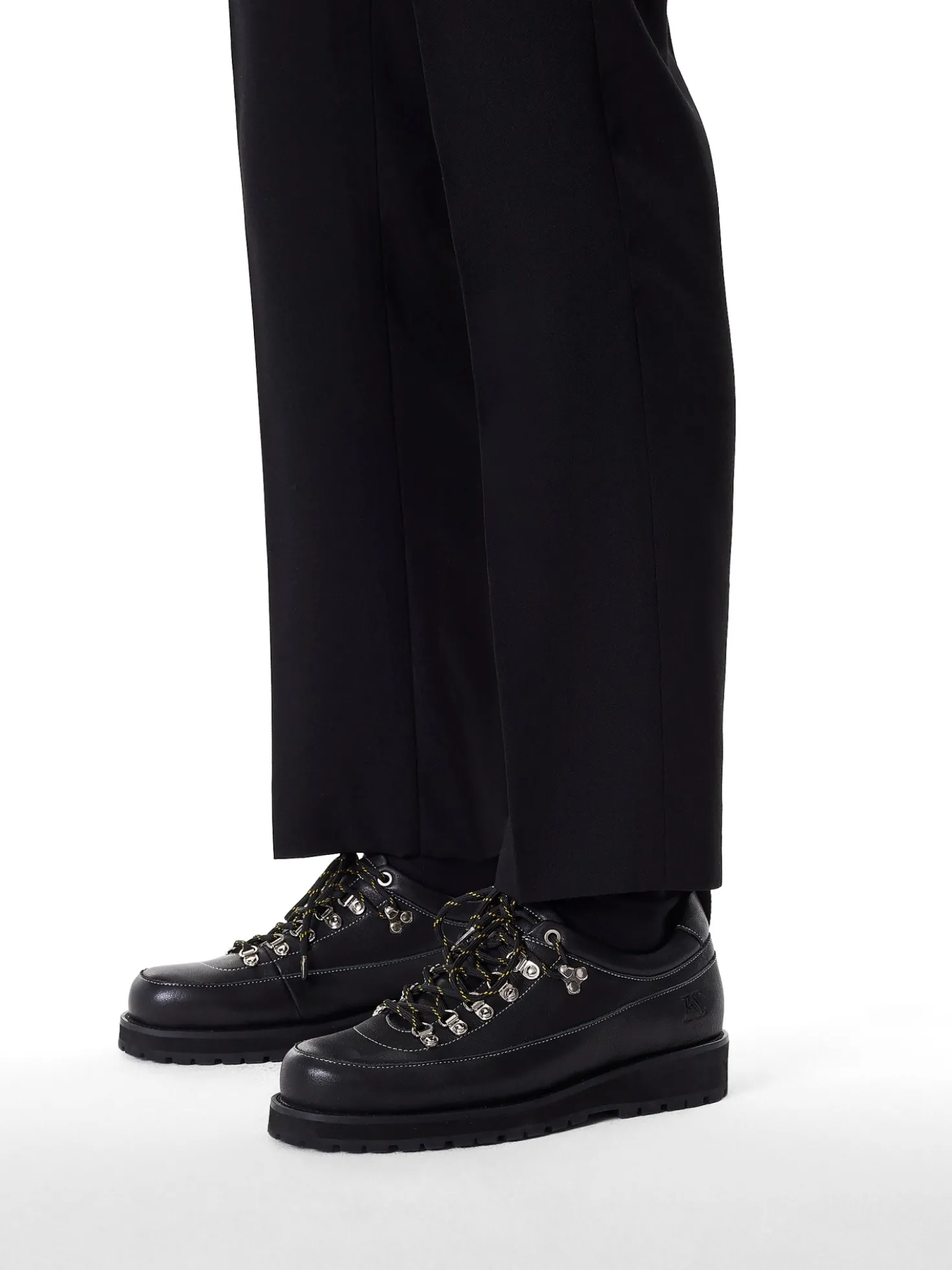 Skórzane półbuty typu work shoes