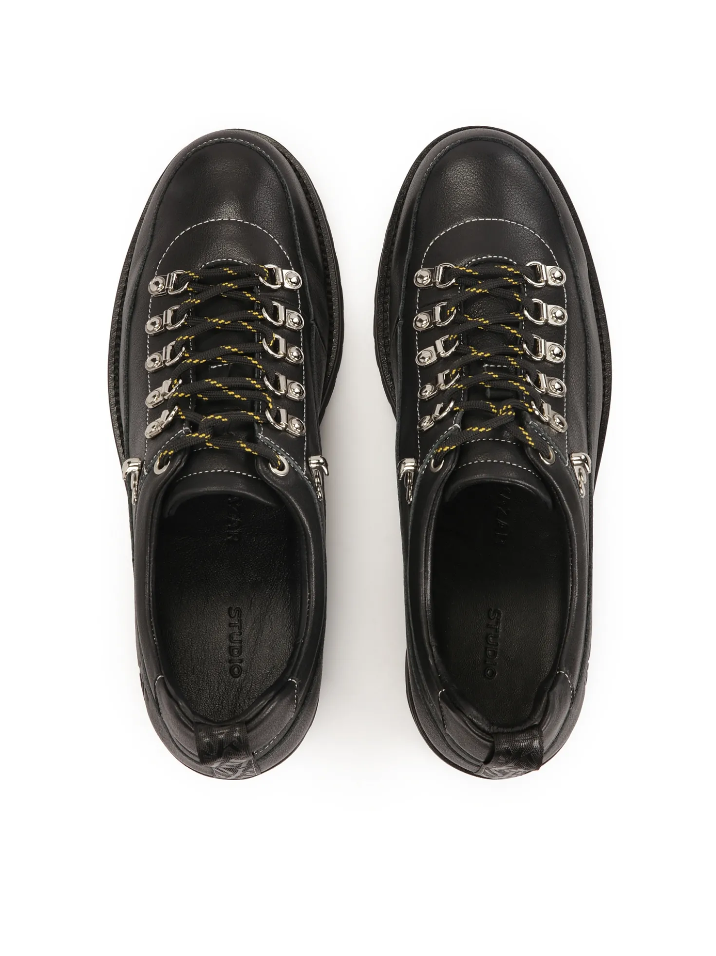 Skórzane półbuty typu work shoes