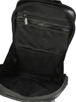 Skórzany plecak z przegrodą na laptopa