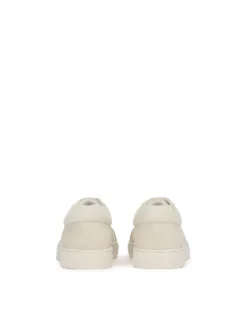 Sneakersy basic ze skóry naturalnej