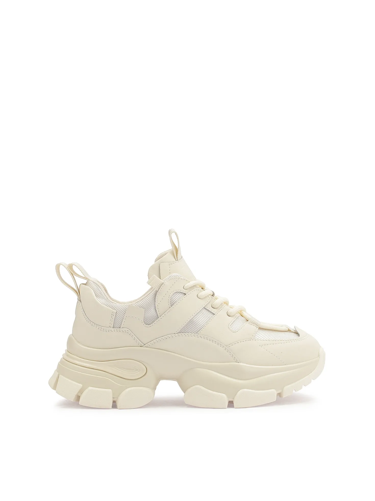 Sneakersy damskie w kolorze off white