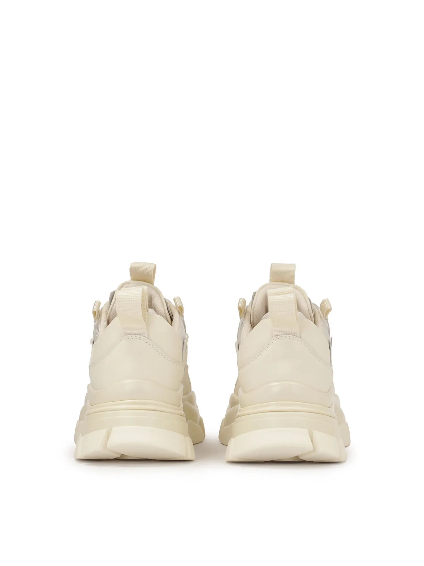 Sneakersy damskie w kolorze off white
