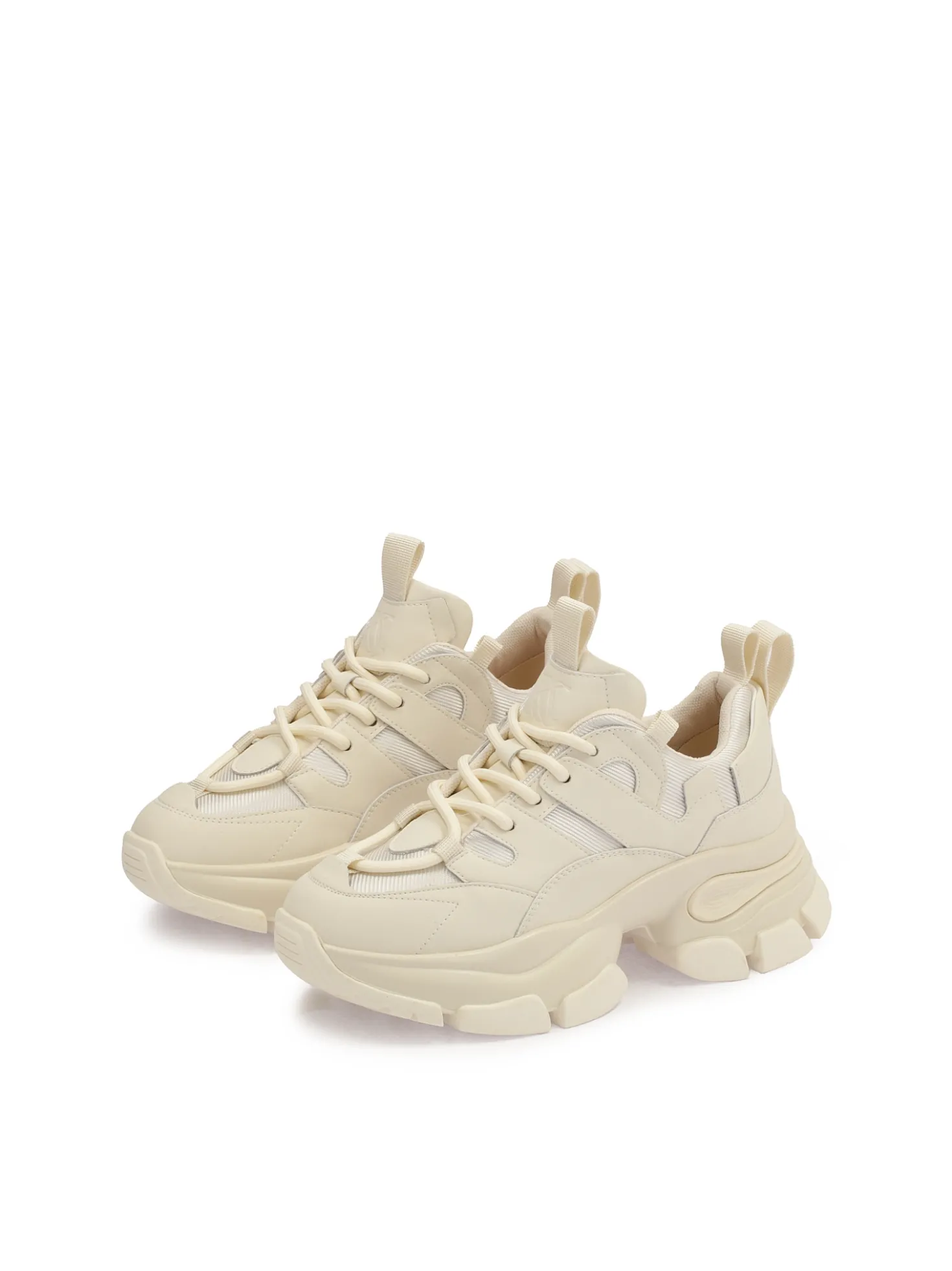 Sneakersy damskie w kolorze off white
