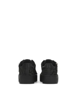 Sneakersy z włosiem naturalnym we wzór zebry