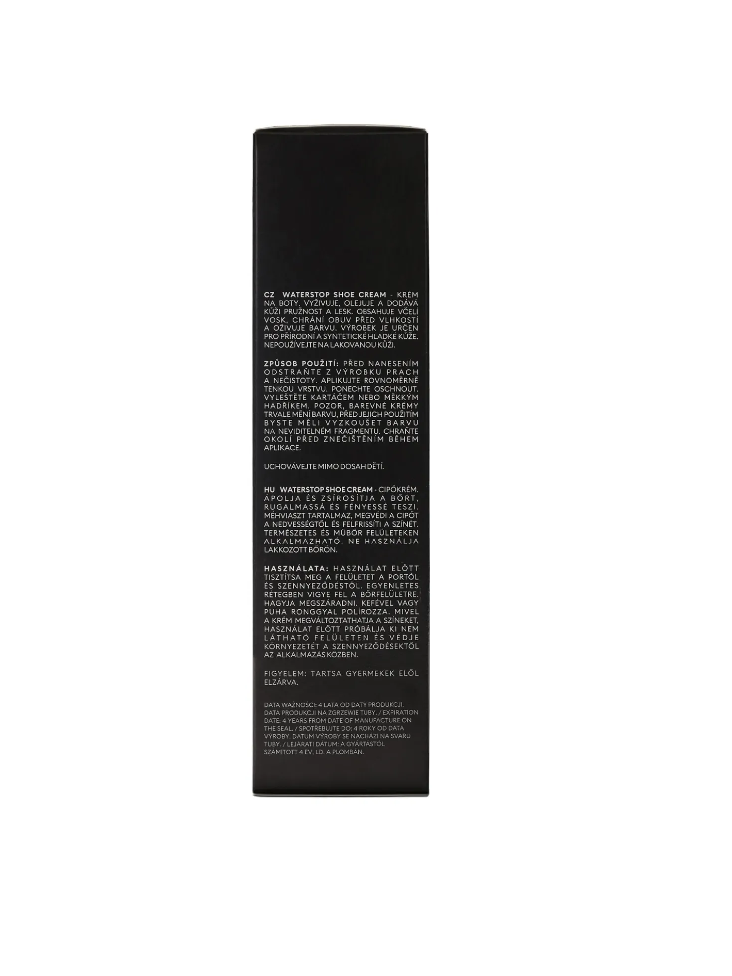 Waterstop Shoe Cream Granatowy