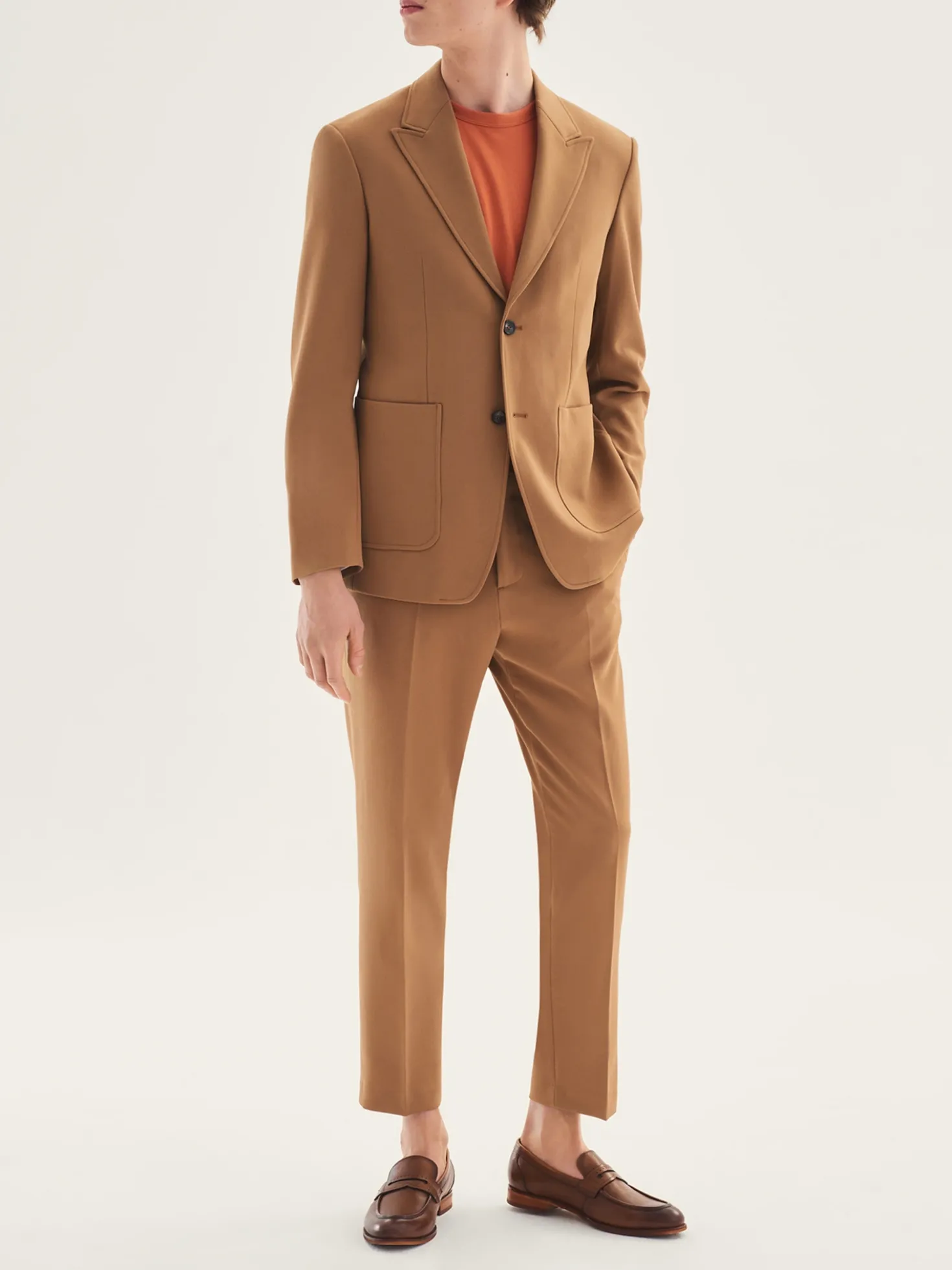 Wsuwane loafersy męskie smart casual