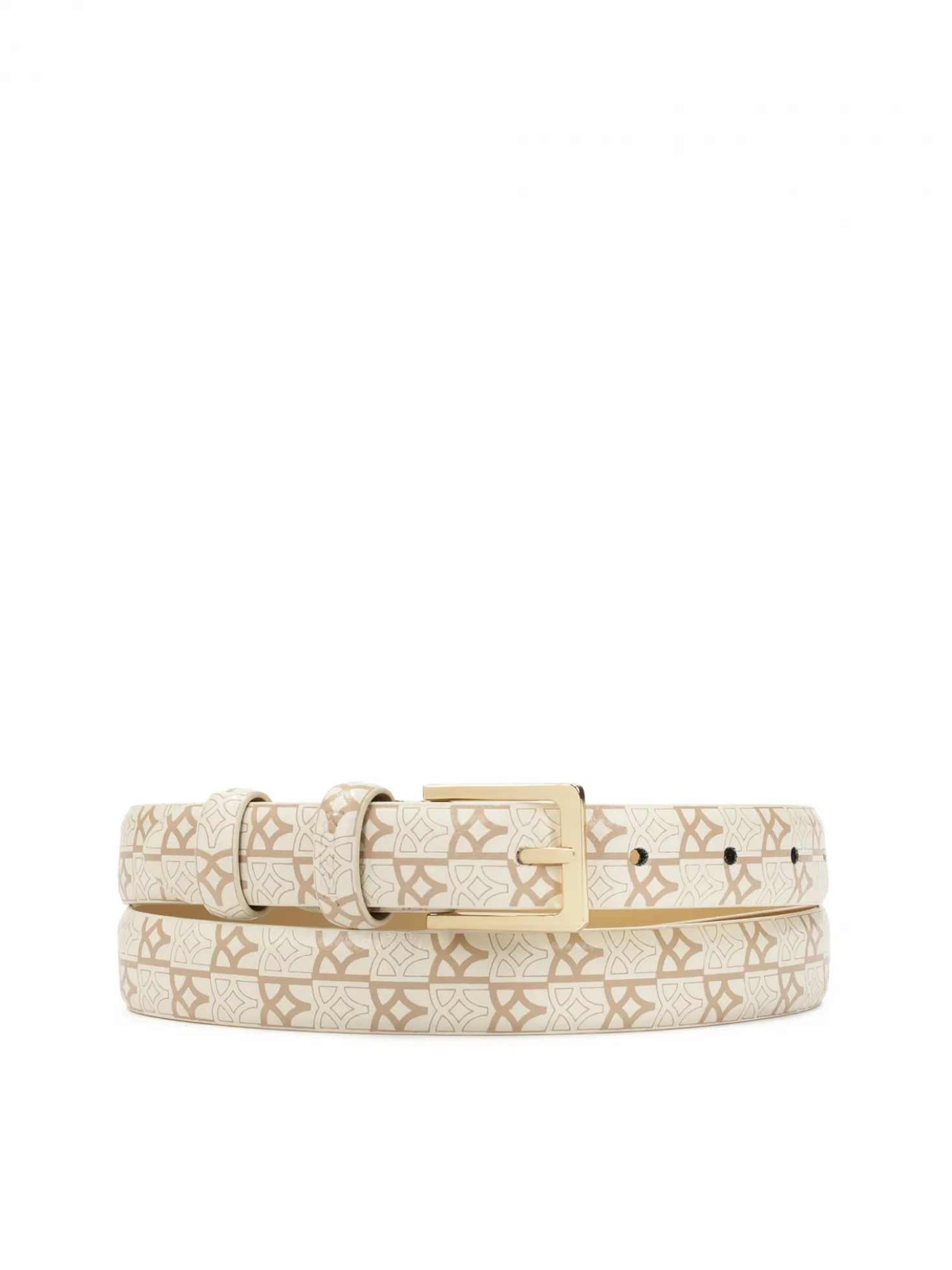 Wzorzysty pasek w monogramy