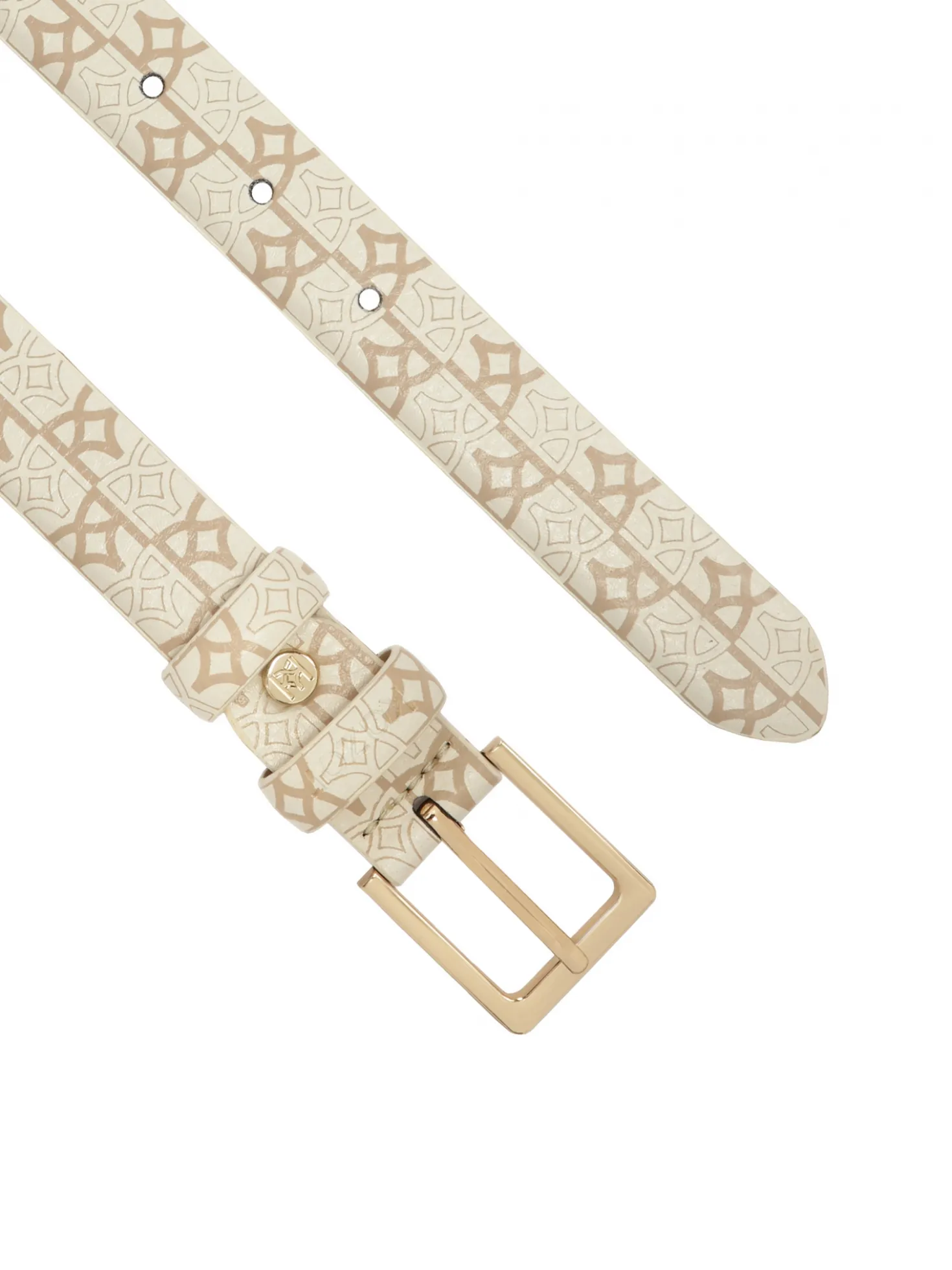 Wzorzysty pasek w monogramy
