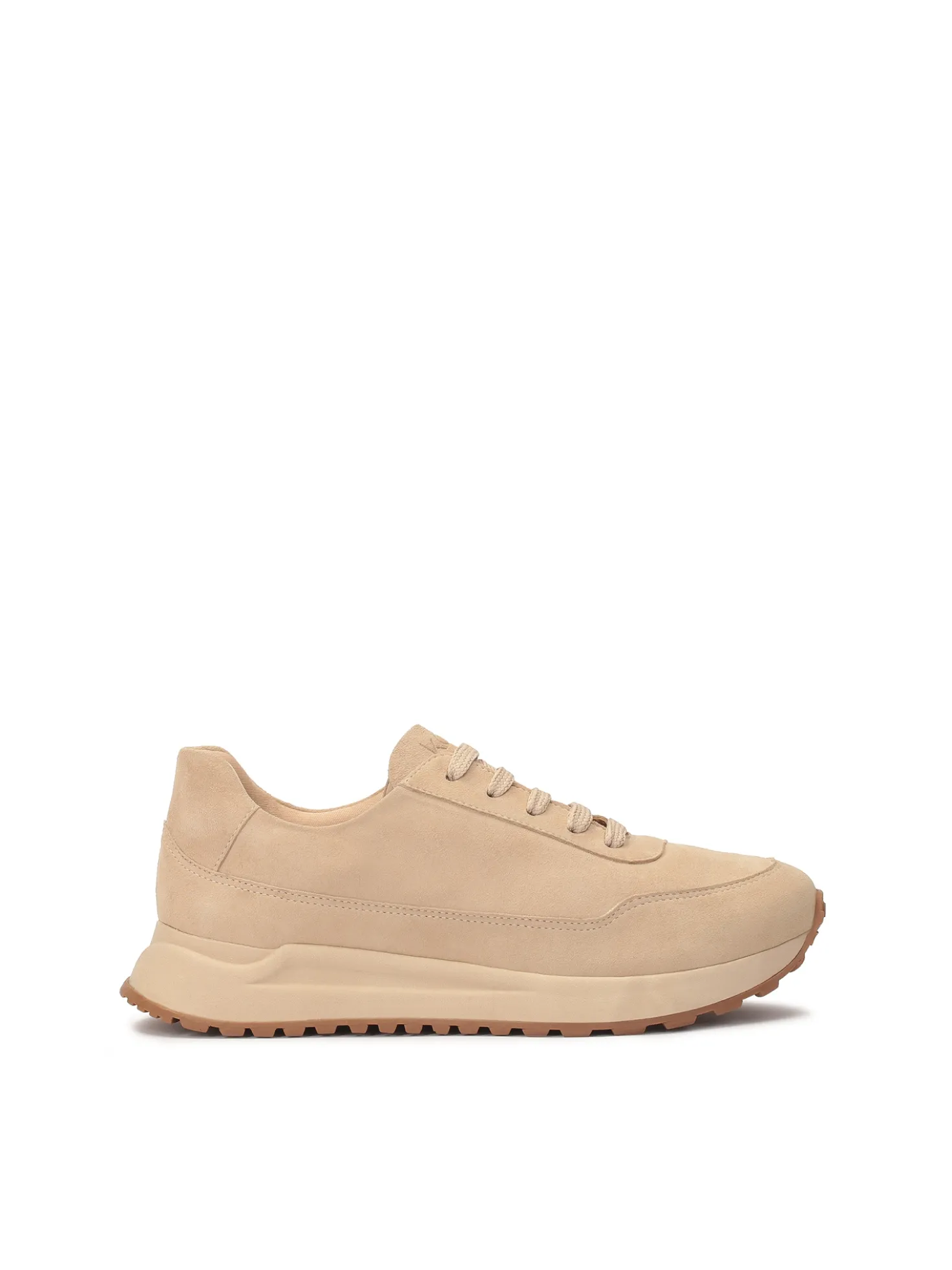 Zamszowe sneakersy damskie