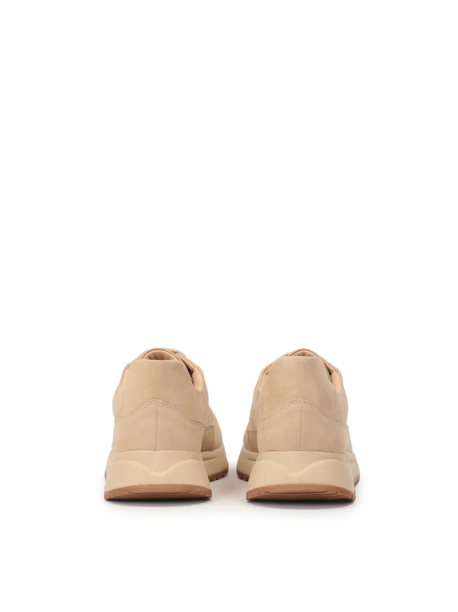 Zamszowe sneakersy damskie